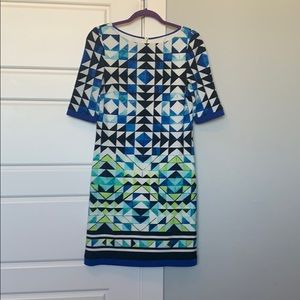 Eliza J Geometric Dress